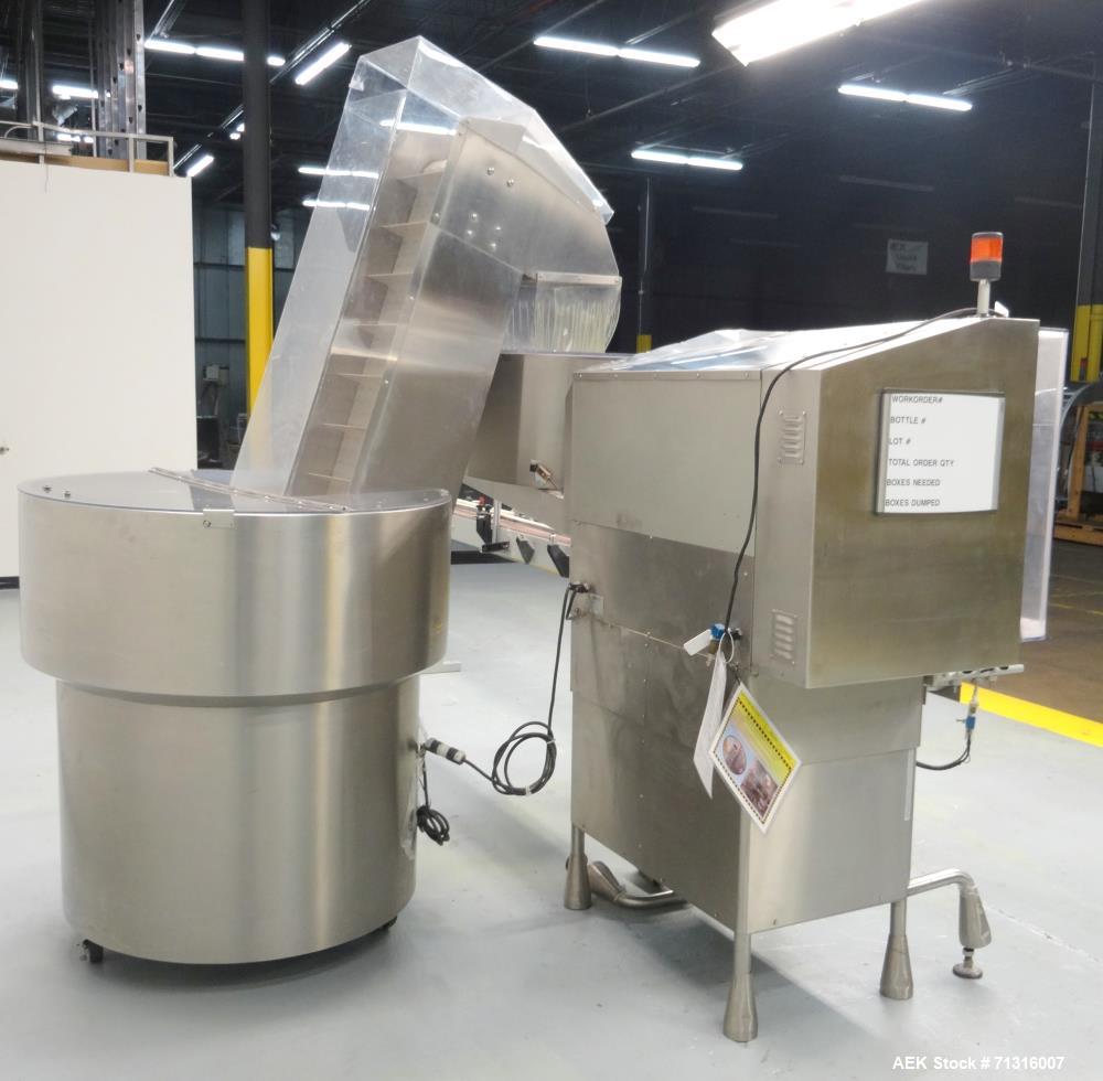 Used Kalish Model 7440 Kalisort Bulk Bottle Unscrambler