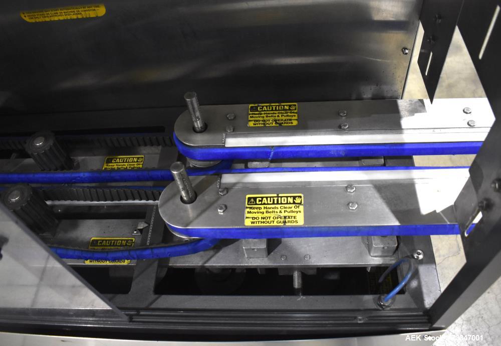 Used Kaps-All Model AU-6 Automatic Plastic Bottle Unscrambler – 300 CPM Capacity