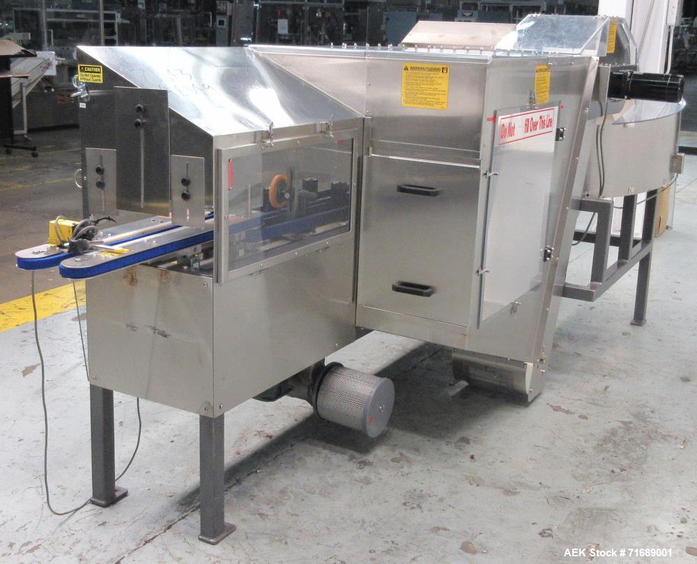 Used Kaps-All Model AU3C Bulk Bottle Unscrambler