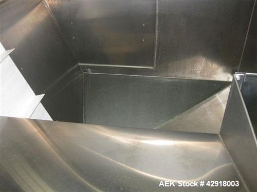 Used Kapsall Model AU6 bulk bottle unscrambler with integrated bottle elevator. Low profile design. Can Orient bottles from 1/16 oz to Gallons with proper changeparts. Last running 8/16 oz bottle wat...