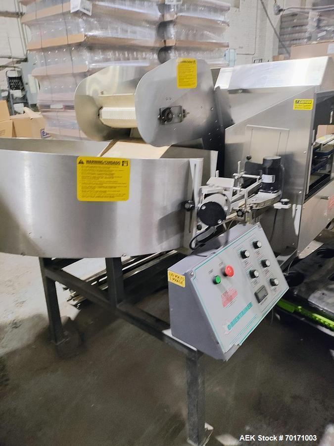 Used Kaps-All AU-6 Automatic Bottle Unscrambler – High-Speed Plastic Container Orientation System (Up to 300 BPM)