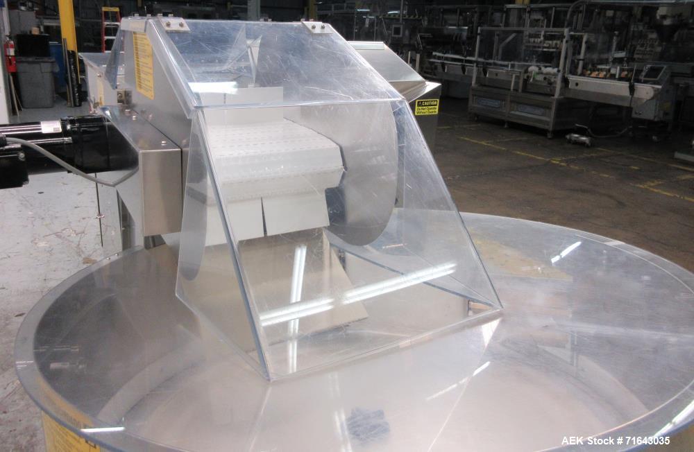 Used Kaps-All Model AU3C Bulk Bottle Unscrambler