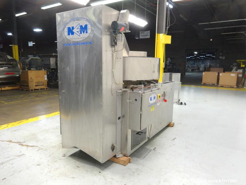 Used New England Machinery Model CPCL-60 Compact Bulk Bottle Unscrambler