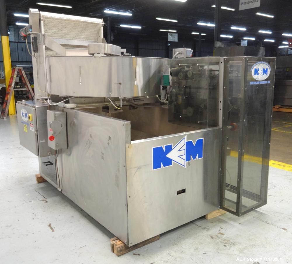 Used New England Machinery Model CPCL-60 Compact Bulk Bottle Unscrambler
