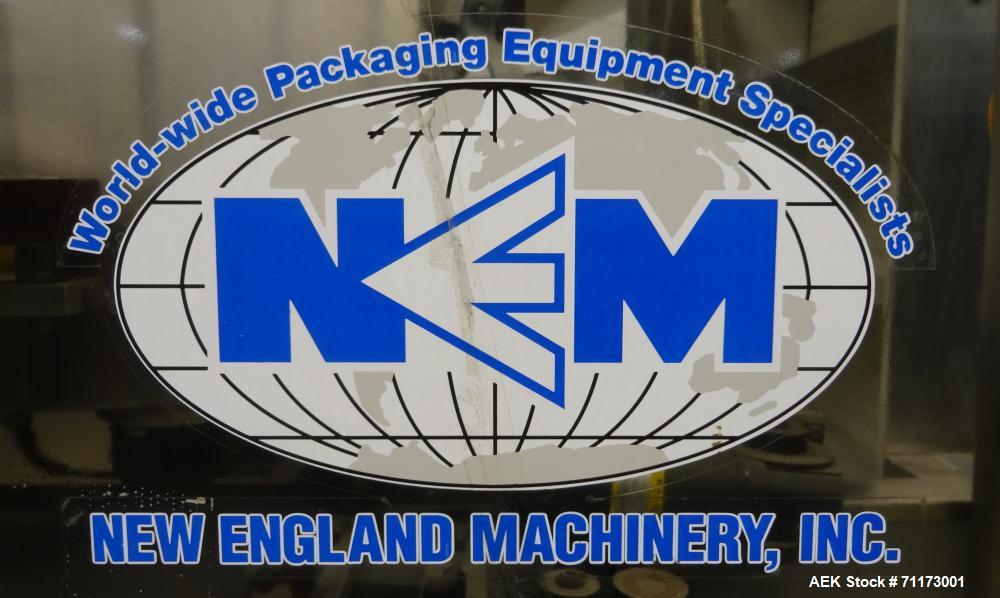 Used New England Machinery Model CPCL-60 Compact Bulk Bottle Unscrambler