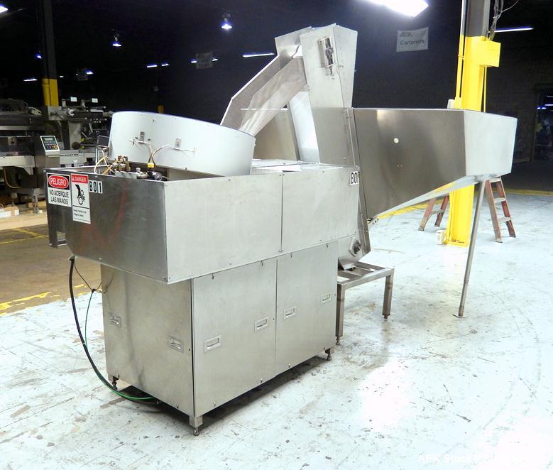 Used New England Machinery Model NEH-200 Bulk Bottle Unscrambler
