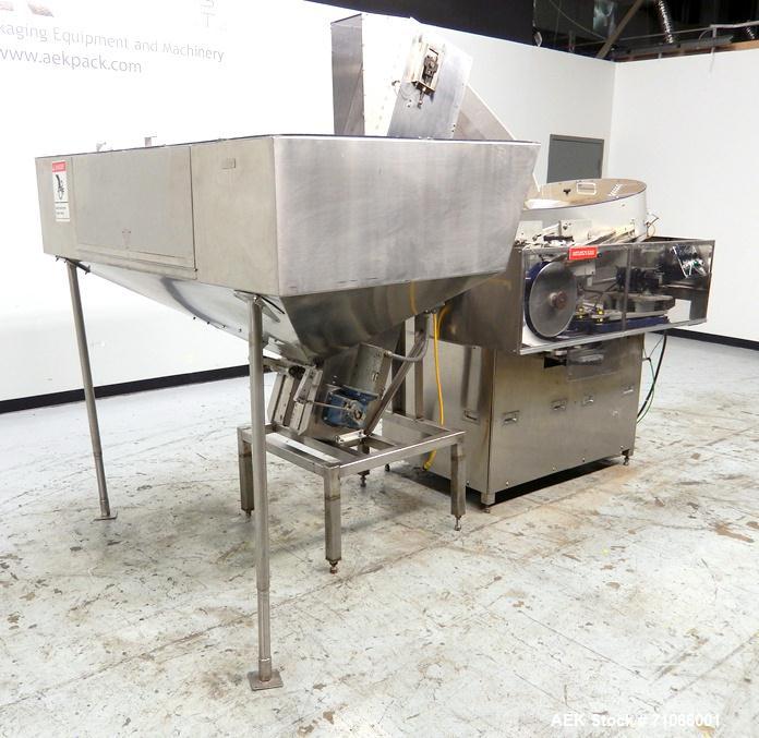 Used New England Machinery Model NEH-200 Bulk Bottle Unscrambler