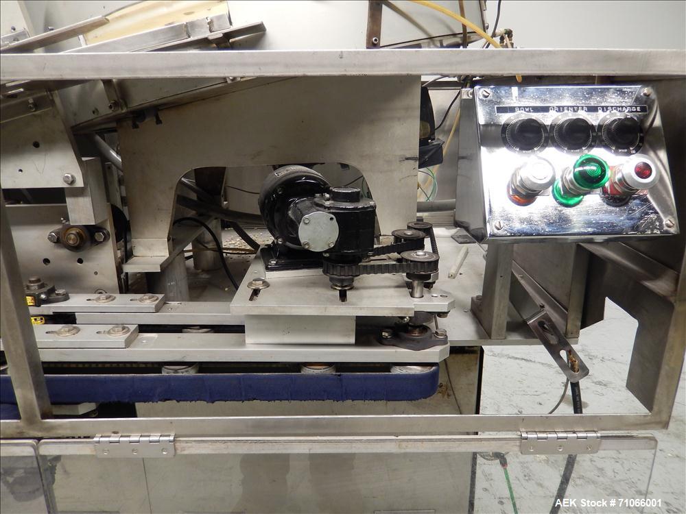 Used New England Machinery Model NEH-200 Bulk Bottle Unscrambler