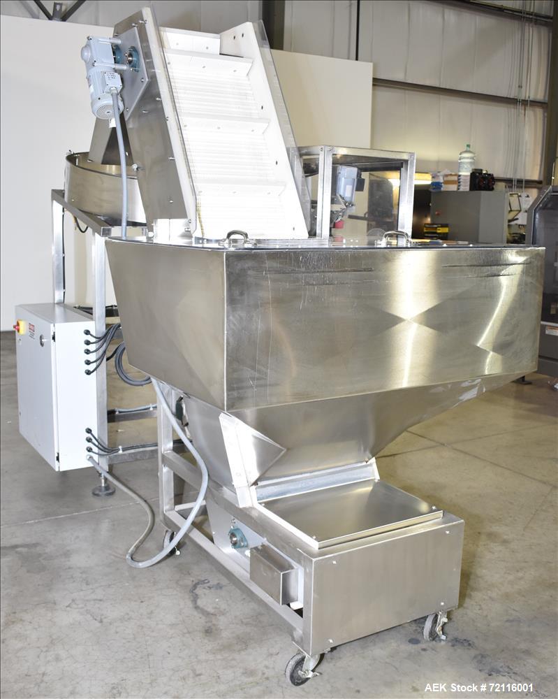 Used New England NEHACL-36 Adjustable Bulk Bottle Unscrambler.