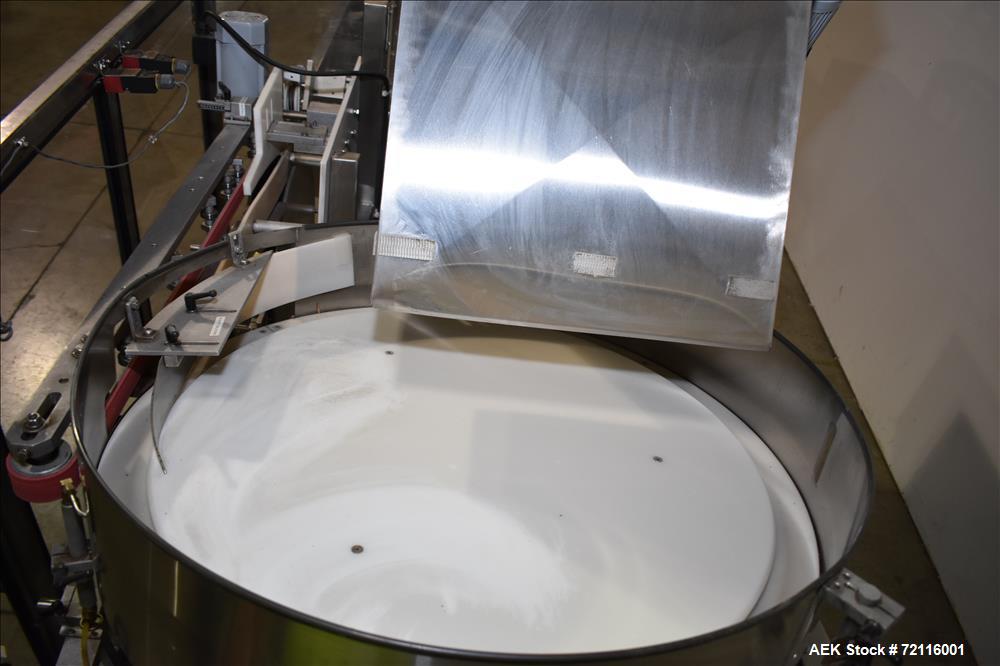Used New England NEHACL-36 Adjustable Bulk Bottle Unscrambler.