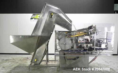 Used New England Machinery Model NEHCL200-AJ Bulk Bottle Unscrambler