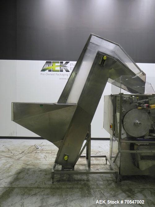 Used New England Machinery Model NEHCL200-AJ Bulk Bottle Unscrambler