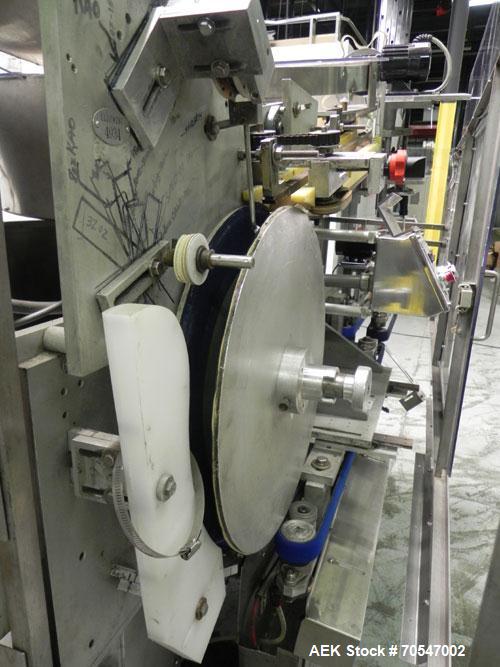 Used New England Machinery Model NEHCL200-AJ Bulk Bottle Unscrambler