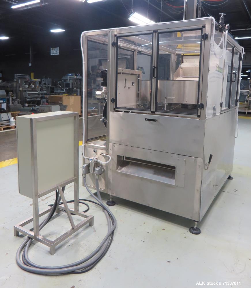 Used New England Machinery (NEM) Model NEHCPCL-48 Bulk Bottle Unscrambler