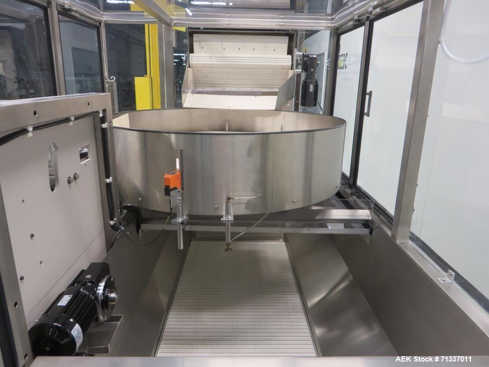 Used New England Machinery (NEM) Model NEHCPCL-48 Bulk Bottle Unscrambler