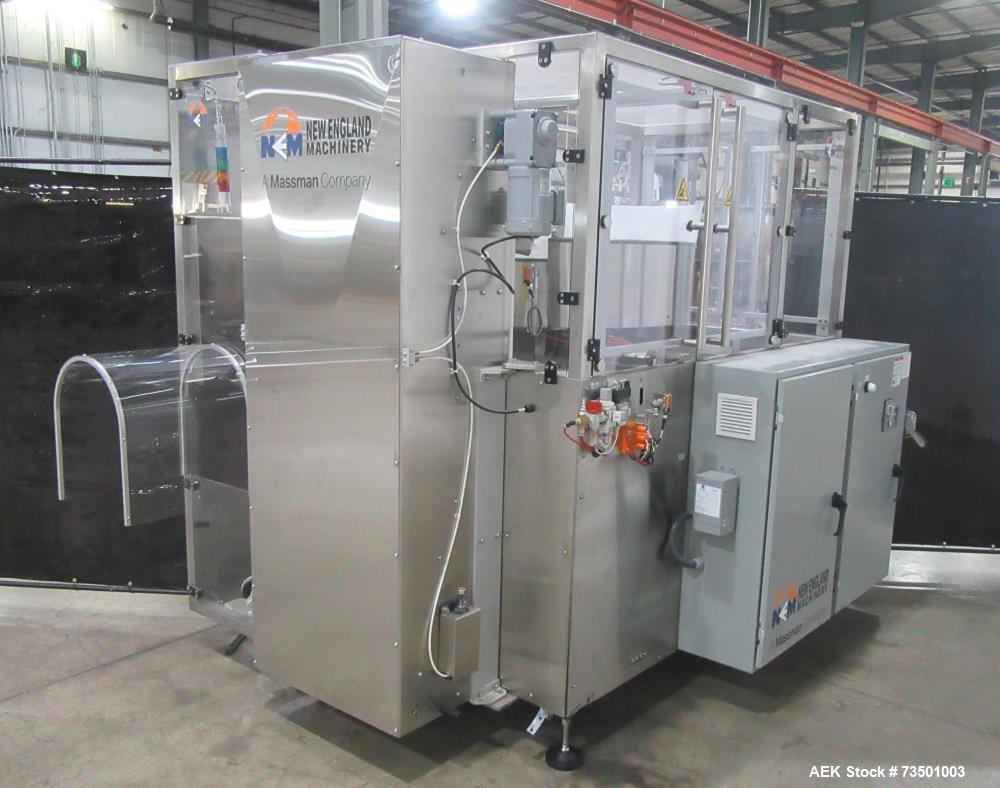 Unused New England NEHCPCL48 Compact Bottle Unscrambler with Ionizer Air Rinser!