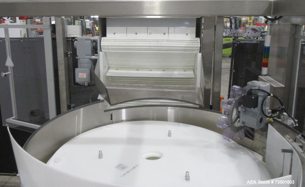 Unused New England NEHCPCL48 Compact Bottle Unscrambler with Ionizer Air Rinser!