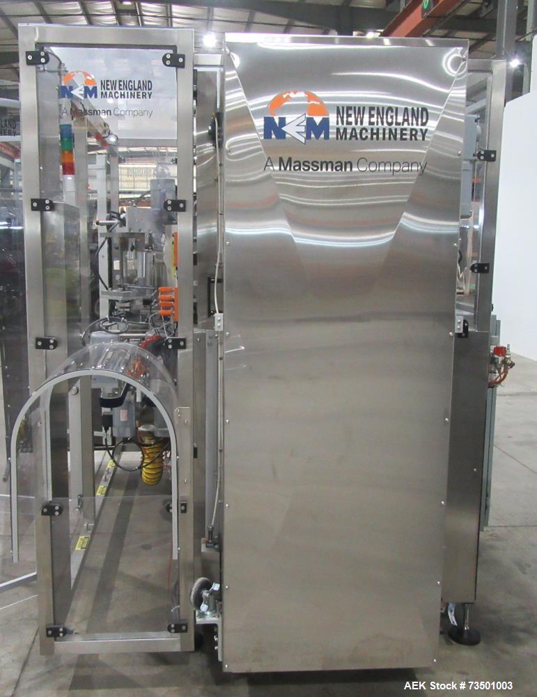 Unused New England NEHCPCL48 Compact Bottle Unscrambler with Ionizer Air Rinser!