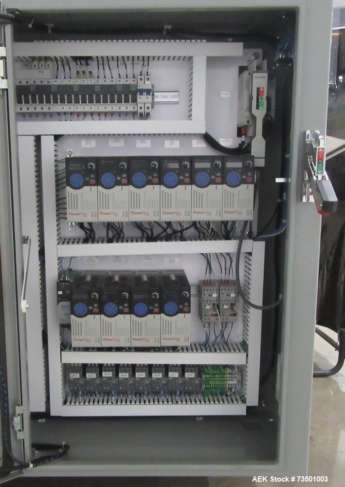 Unused New England NEHCPCL48 Compact Bottle Unscrambler with Ionizer Air Rinser!