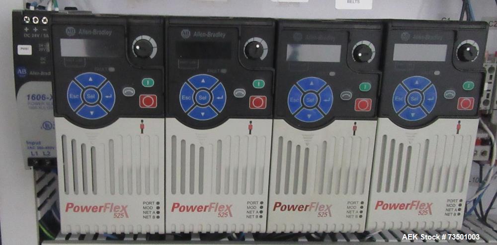 Unused New England NEHCPCL48 Compact Bottle Unscrambler with Ionizer Air Rinser!