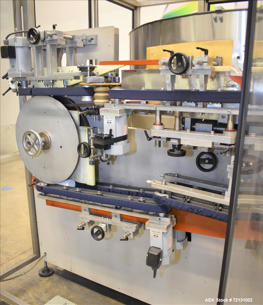 Used New England High Speed Bulk Bottle Unscrambler, Model NEHCPE-60
