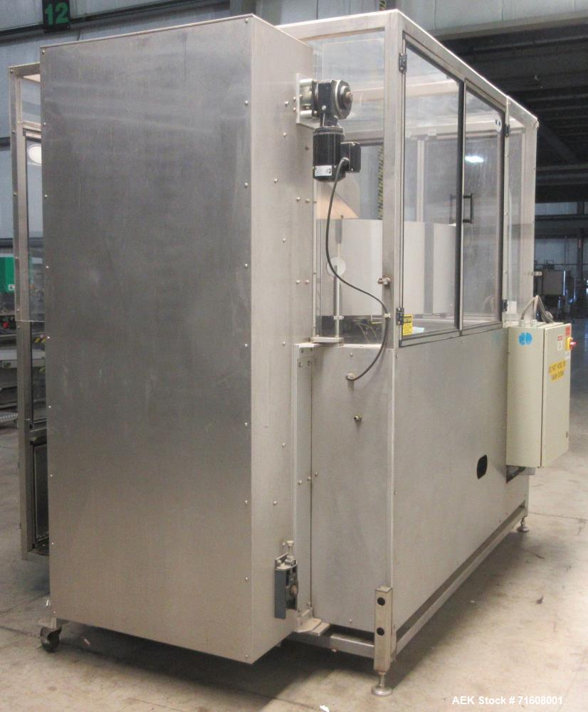 Used New England Model NEHCPECL-60 Bulk Bottle Unscrambler