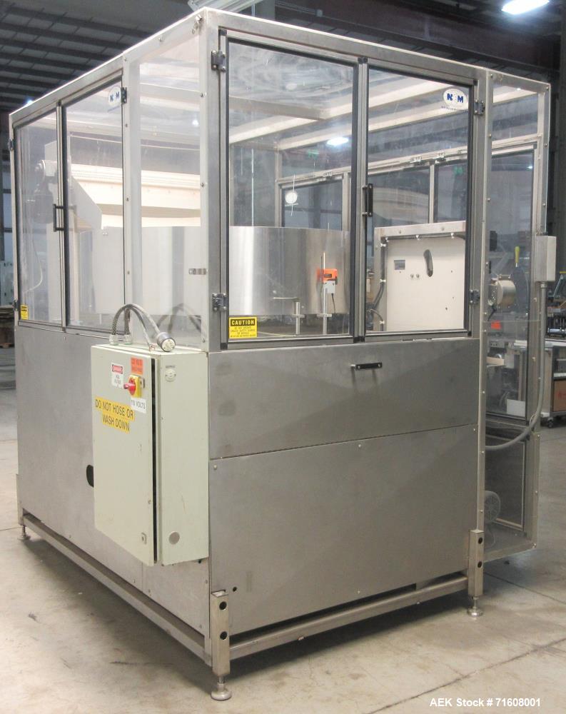 Used New England Model NEHCPECL-60 Bulk Bottle Unscrambler