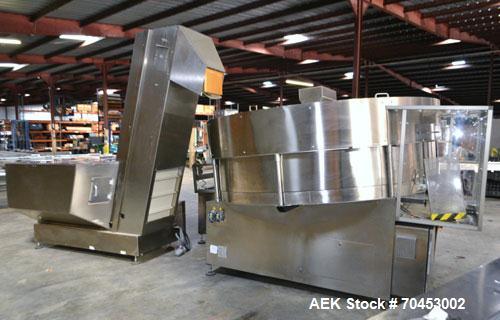 Unused- Ozaf Automatic Bottle Unscrambling & Pucking System, Model RO2500SG