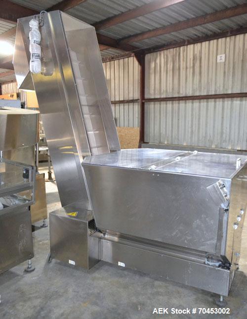 Unused- Ozaf Automatic Bottle Unscrambling & Pucking System, Model RO2500SG