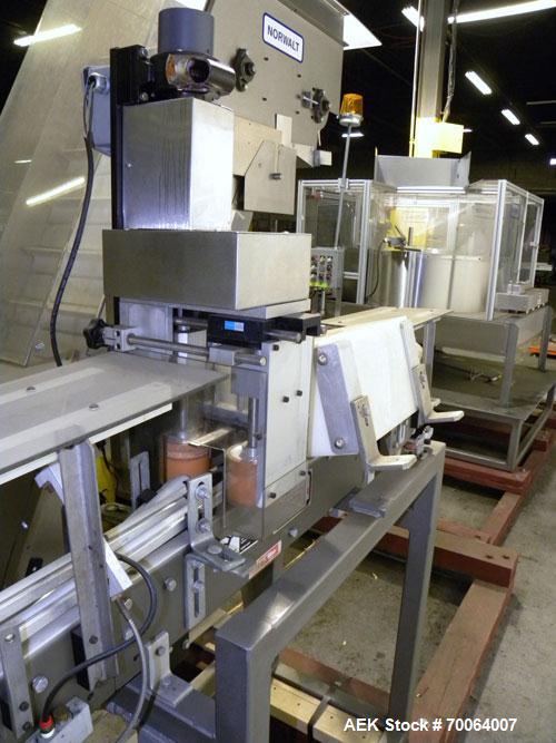 Used Norwalt Design/NDI Bulk Bottle Unscrambler, Model LW48