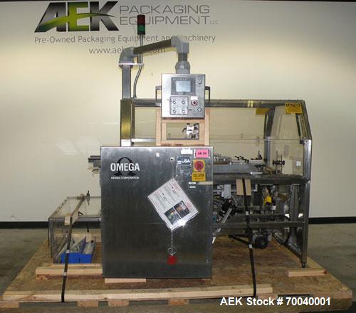 Used Omega Design Fifth Panel Carton Orienter Collator, Model HFPO