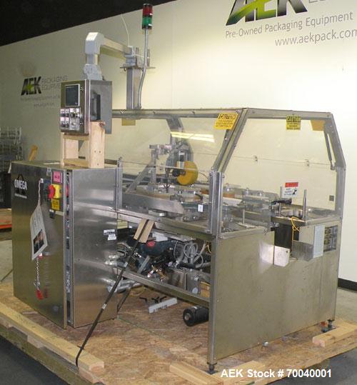 Used Omega Design Fifth Panel Carton Orienter Collator, Model HFPO