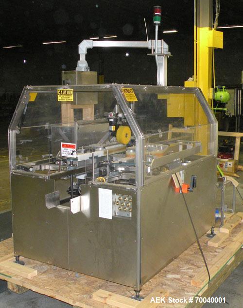 Used Omega Design Fifth Panel Carton Orienter Collator, Model HFPO