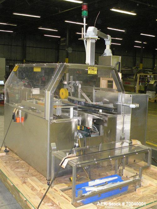 Used Omega Design Fifth Panel Carton Orienter Collator, Model HFPO