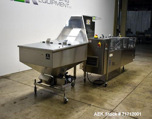Used Pace Omni-line Model M-350AR Bulk Bottle Unscrambler with Elevator
