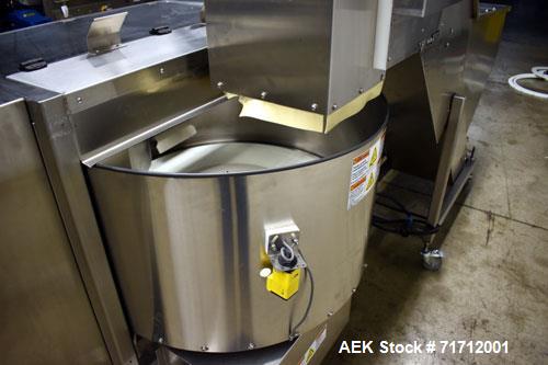 Used Pace Omni-line Model M-350AR Bulk Bottle Unscrambler with Elevator