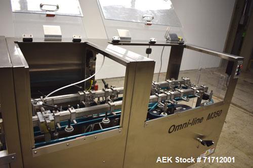 Used Pace Omni-line Model M-350AR Bulk Bottle Unscrambler with Elevator