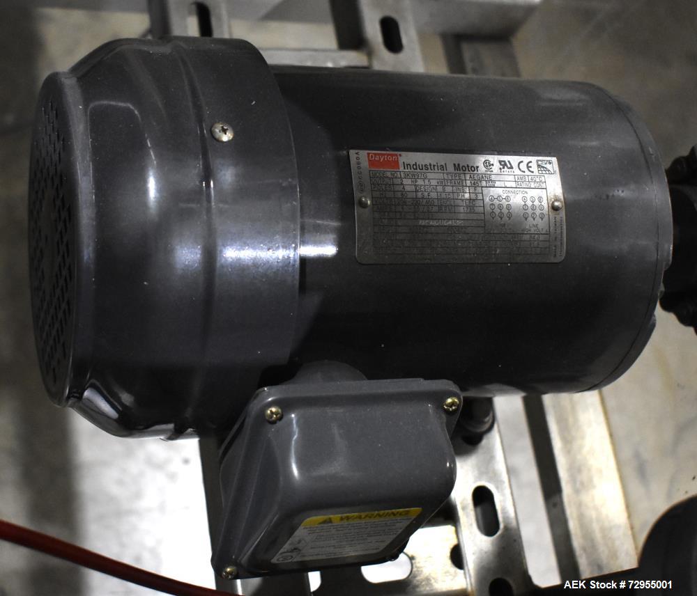 Used Pace Packaging Model M-600HK SSD Automatic High Speed Bulk Bottle Unscrambler. Capable of speeds up to 500 BPM. Bottle size range: 1.7 oz  - 2.5 Gallon or 50ml - 9.5L (with change parts). Last r...