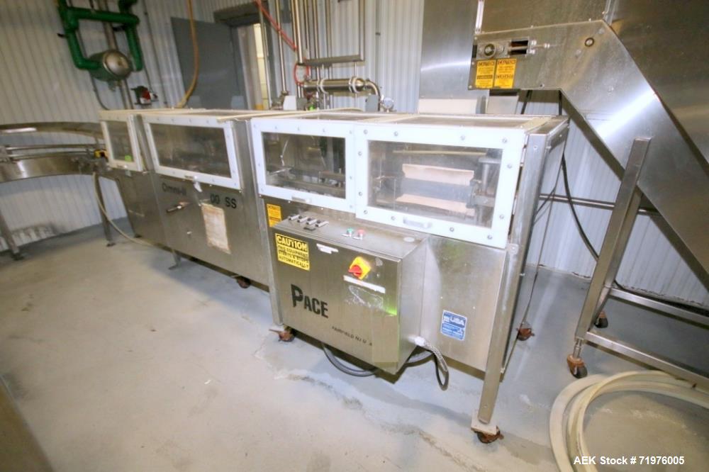 Used Pace Bottle DeScrambler System. Model M400SST