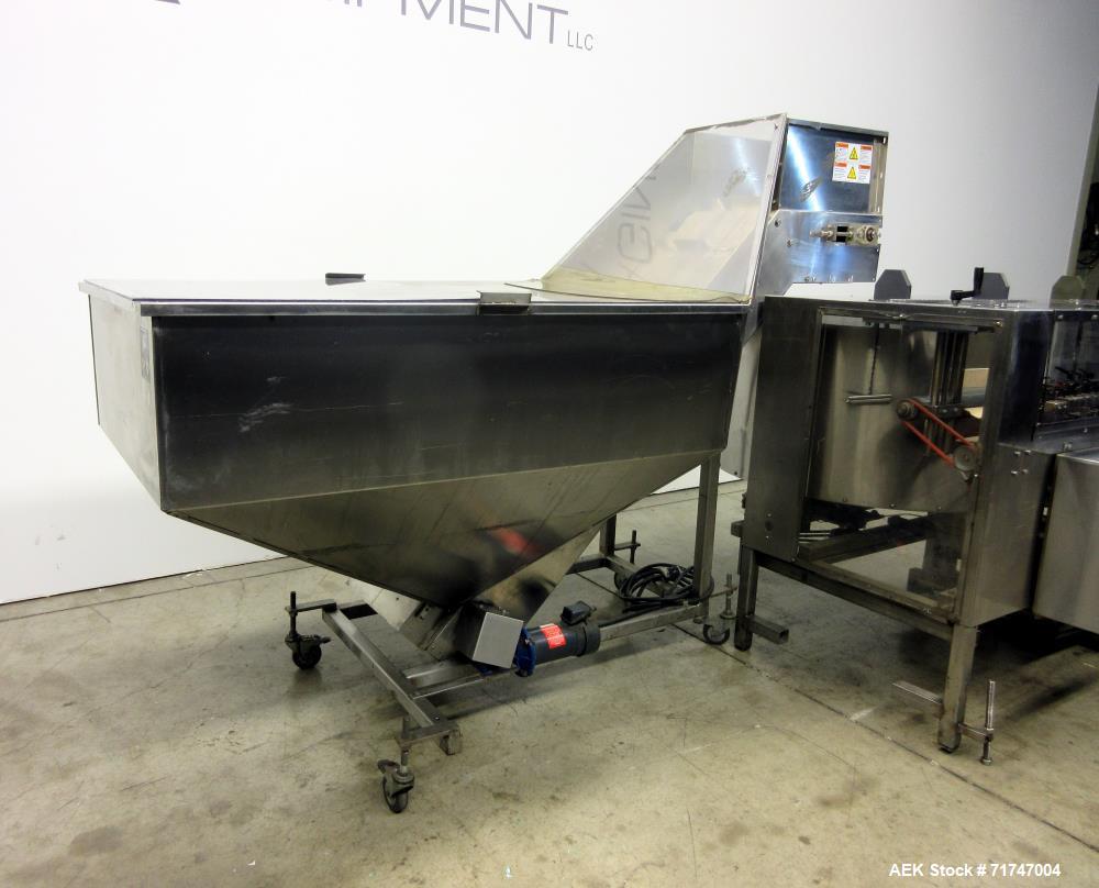 Used Pace Packaging Model M400 Unscrambler