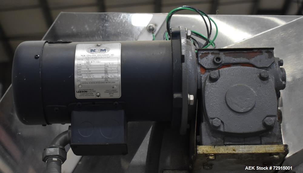 Used Pace Packaging Bulk Bottle Unscrambler, Model M400. Capable of orienting approximately 20-350 bottles a minute, depending on application. Container size range: .33 oz (10mL) to 1.3 gallon (5L) w...