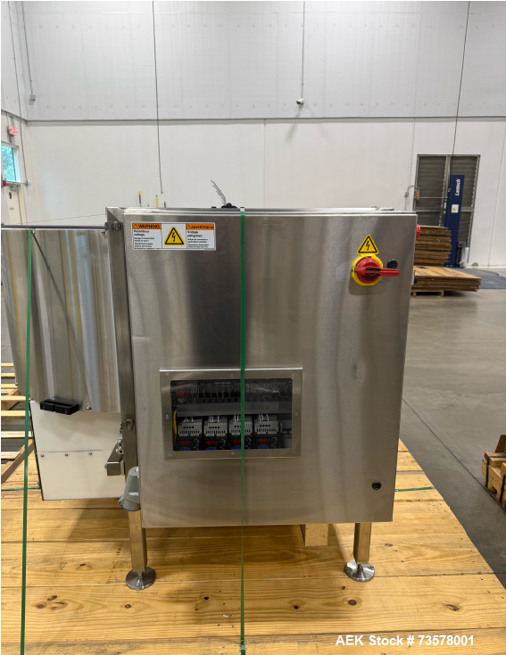Used Pace Omni-Line Bulk Bottle Unscrambler, Model M400. Is capable of speeds from 20-400 bottles a minute, depending on size and application. Includes Pace bottle feeder. Has a 48" diameter sorting ...
