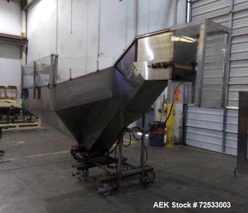 Pace Model M600SSDFP Industrial Bulk Bottle Unscrambler