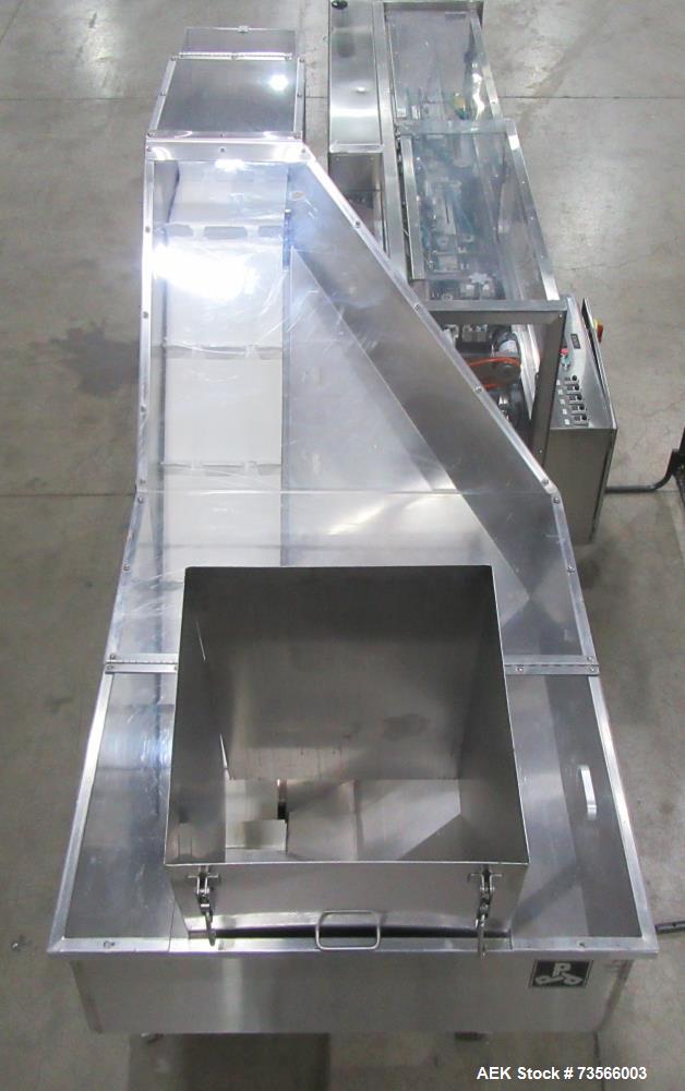 Buy Used Pace 300 Bottle Unscrambler – With Air Rinse, Elevator & Lakso Reject System