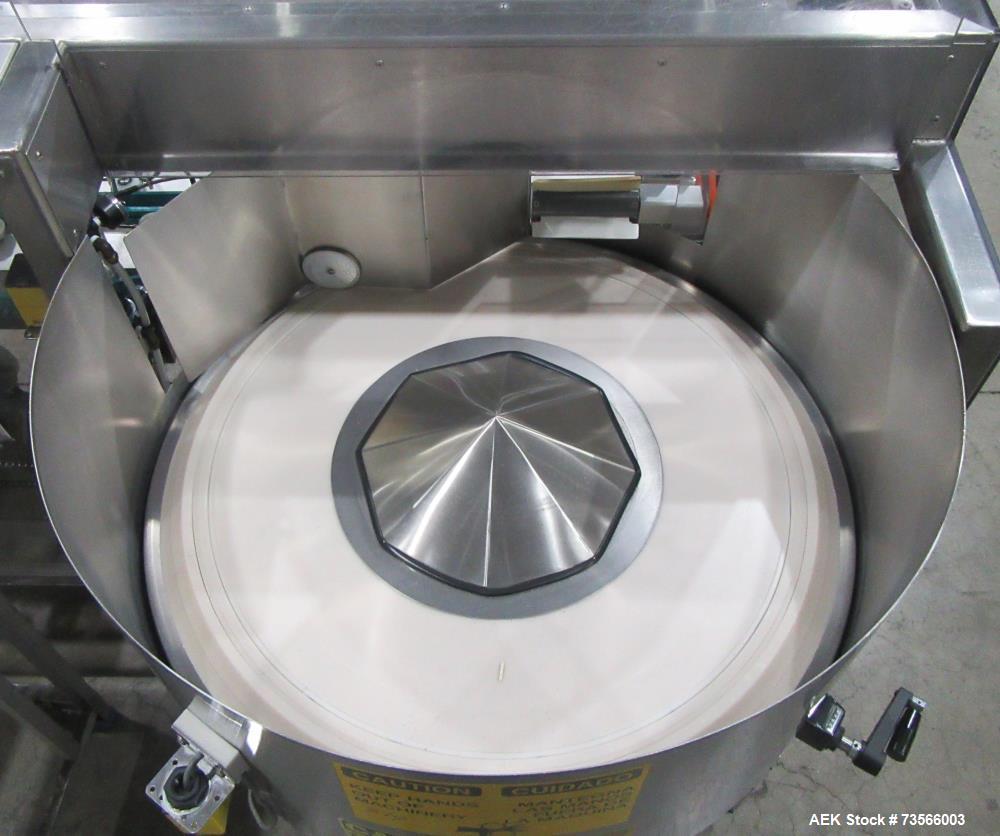 Buy Used Pace 300 Bottle Unscrambler – With Air Rinse, Elevator & Lakso Reject System