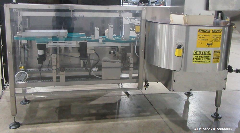 Buy Used Pace 300 Bottle Unscrambler – With Air Rinse, Elevator & Lakso Reject System