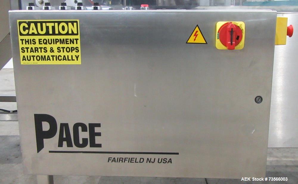 Buy Used Pace 300 Bottle Unscrambler – With Air Rinse, Elevator & Lakso Reject System