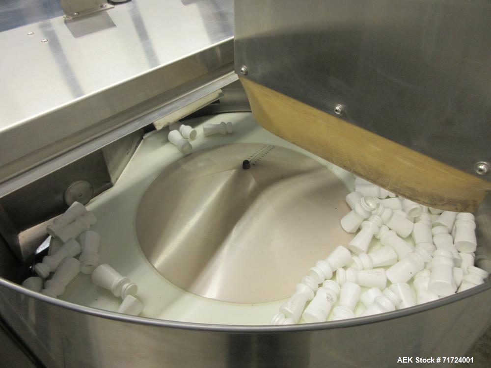 Used Pace Packaging Omniline M400SSD Bulk Bottle Unscrambler