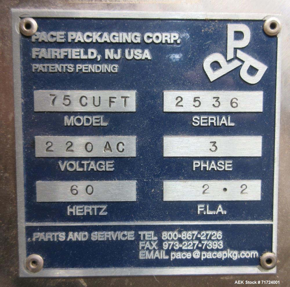 Used Pace Packaging Omniline M400SSD Bulk Bottle Unscrambler