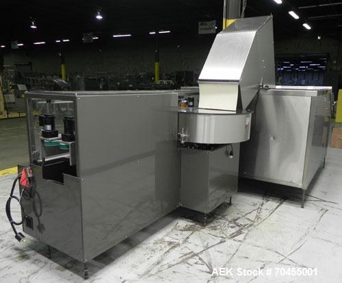 Used Palace Packaging Model D-36-SPB/H-50 Bulk Bottle Unscrambler